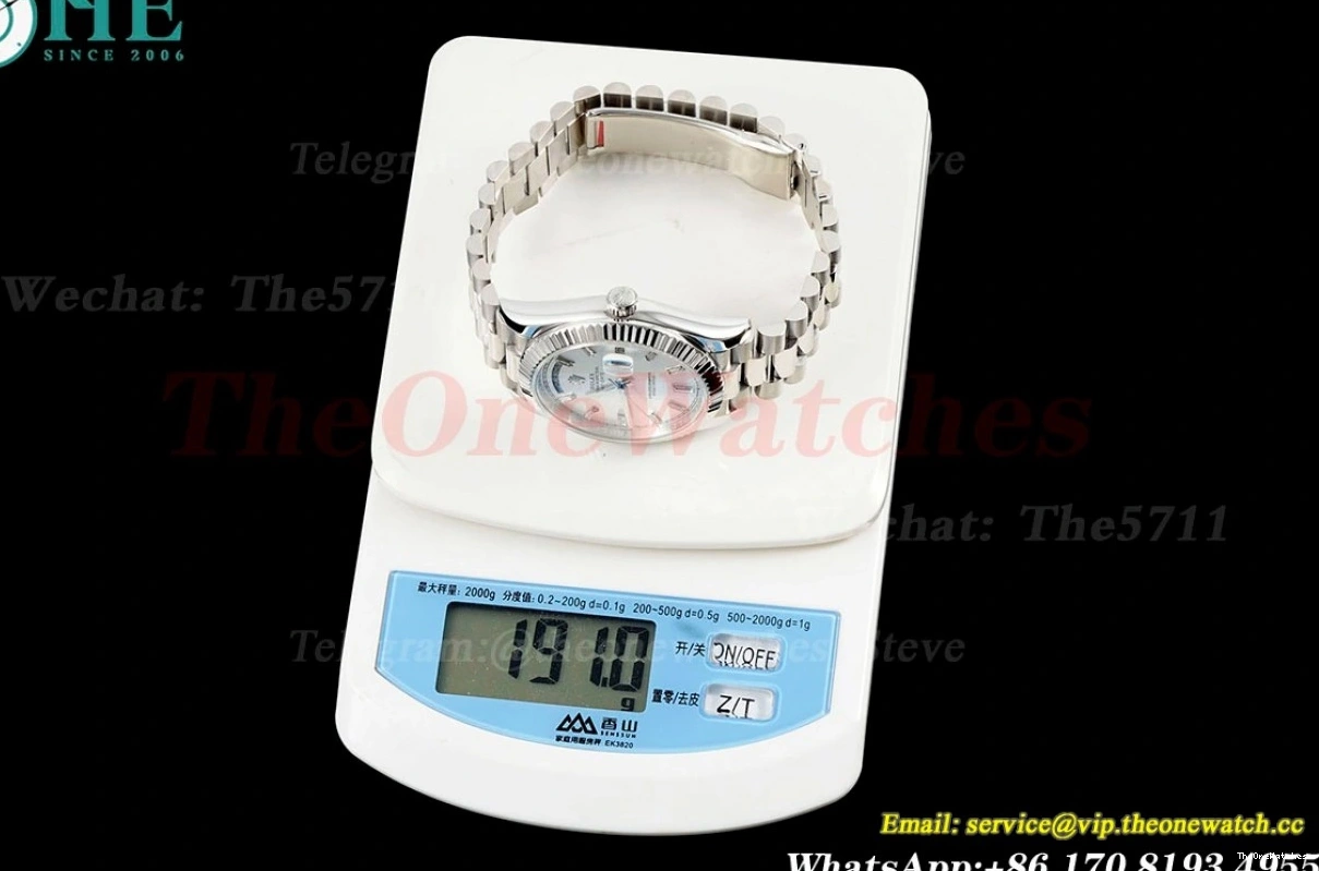 VR3255(Gain Weight) SS KF SS 228236 Silver 40mm Dia DayDate 0524